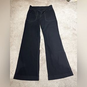 Lululemon flared leggings with drawstring